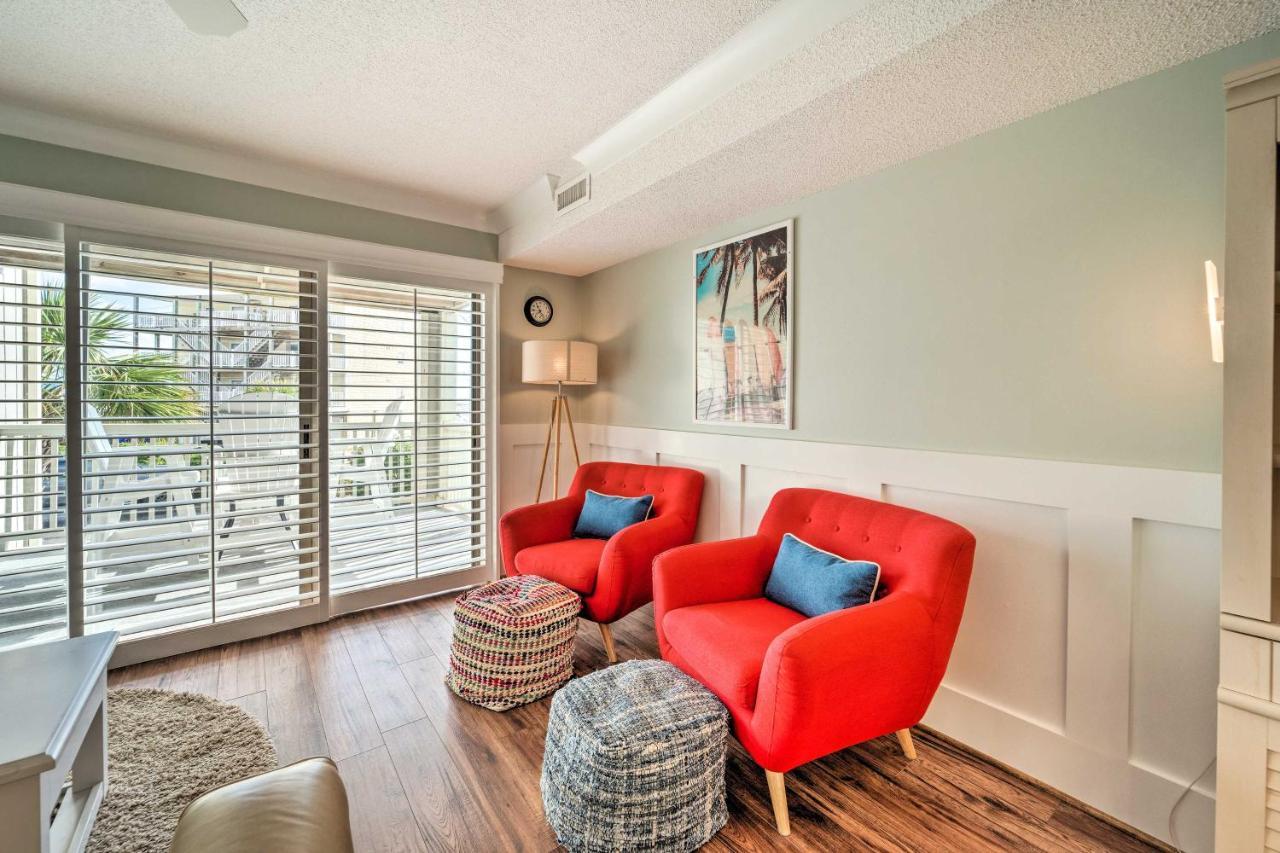 Bright Carolina Beach Condo - Walk To Shore! Exteriör bild